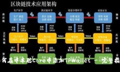 如何在中本聪Core中添加