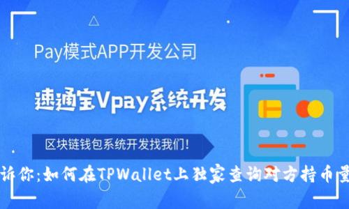 专家告诉你：如何在TPWallet上独家查询对方持币量的秘诀
